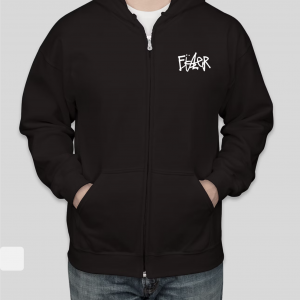 80s Fisler Full Zip Hoodie_Adult (Black)